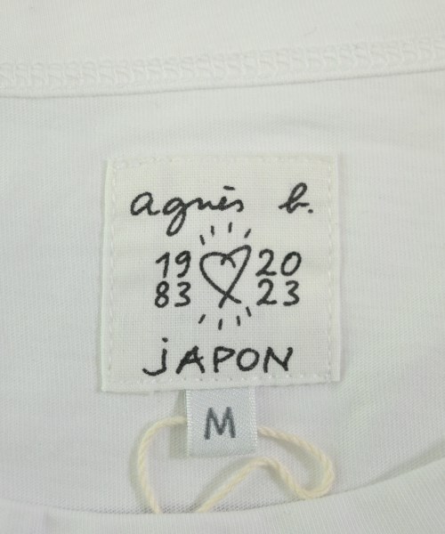 Agnes b.（アニエスベー）Tシャツ・カットソー 白 サイズ:M レディース/2200640775025