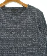 Agnes b.（アニエスベー）ノーカラージャケット 紺 サイズ:2(M位) レディース/2200636763050