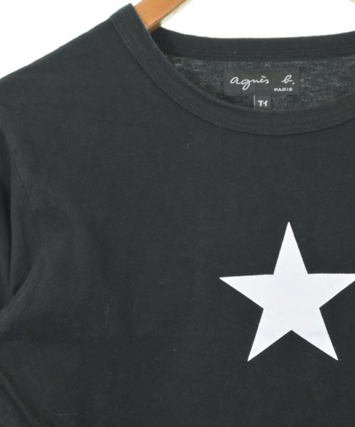Agnes b.（アニエスベー）Tシャツ・カットソー 黒 サイズ:1(S位) レディース/2200642046031