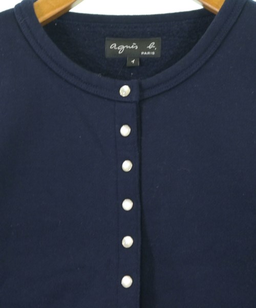 Agnes b.（アニエスベー）カーディガン 紺 サイズ:1(S位) レディース/2200632408092