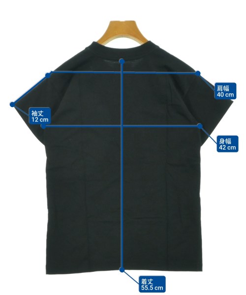 Agnes b.（アニエスベー）Tシャツ・カットソー 黒 サイズ:S レディース/2200642425096