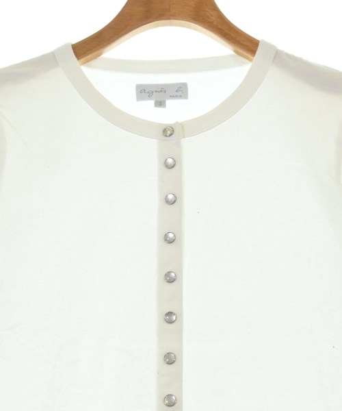 Agnes b.（アニエスベー）Tシャツ・カットソー 白 サイズ:2(M位) レディース/2200643451124