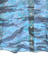 Agnes b.（アニエスベー）カジュアルシャツ 青 サイズ:F レディース/2200644013017