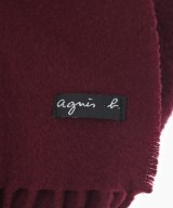 Agnes b.（アニエスベー）マフラー 赤 サイズ:- レディース/2200644388108