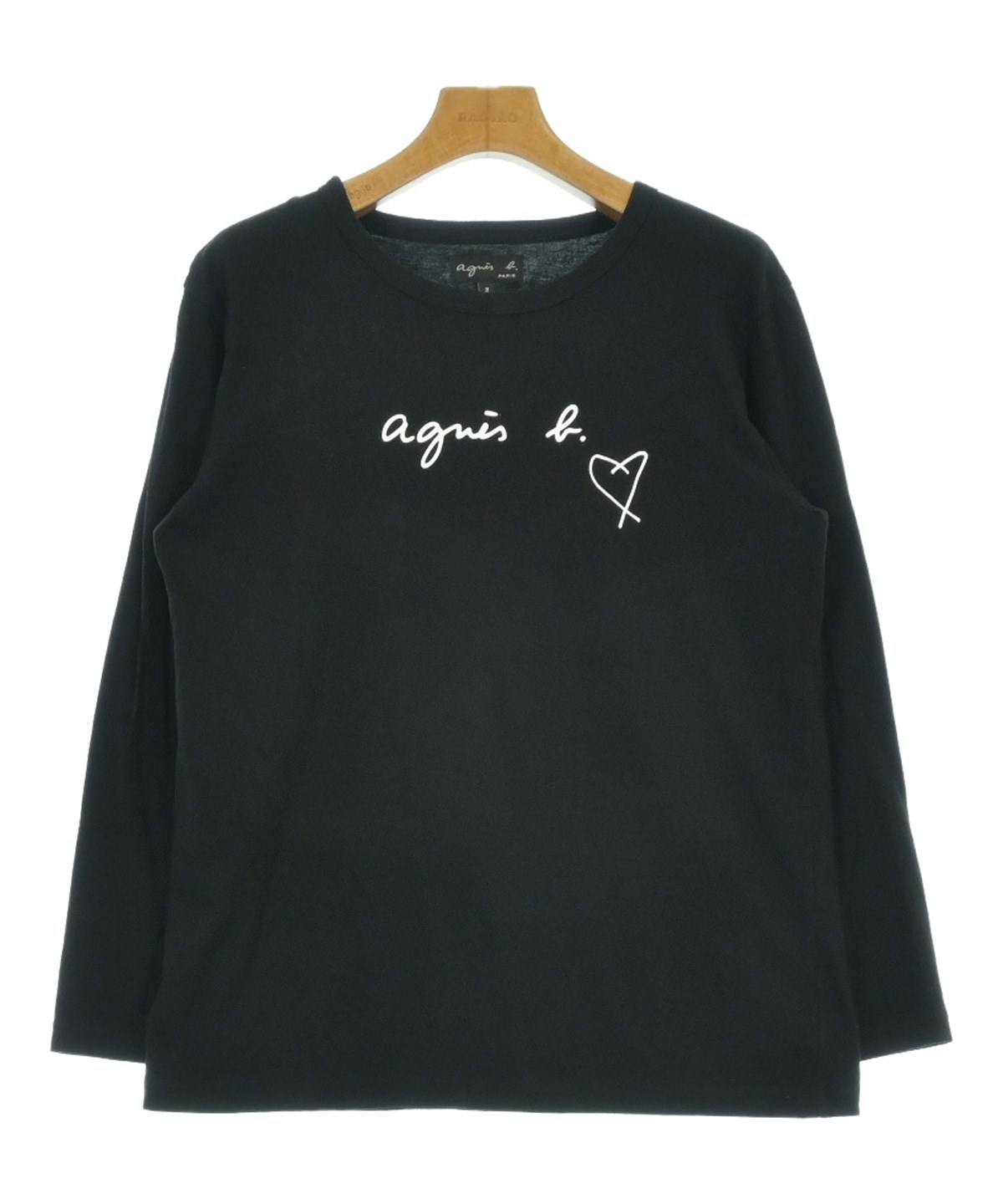 Agnes b.（アニエスベー）Tシャツ・カットソー 黒 サイズ:3(L位