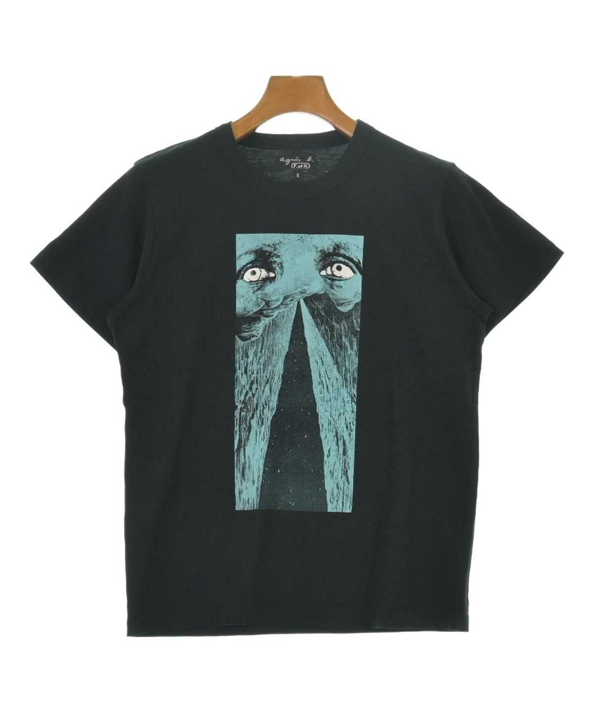 Agnes b.（アニエスベー）Tシャツ・カットソー 黒 サイズ:S メンズ