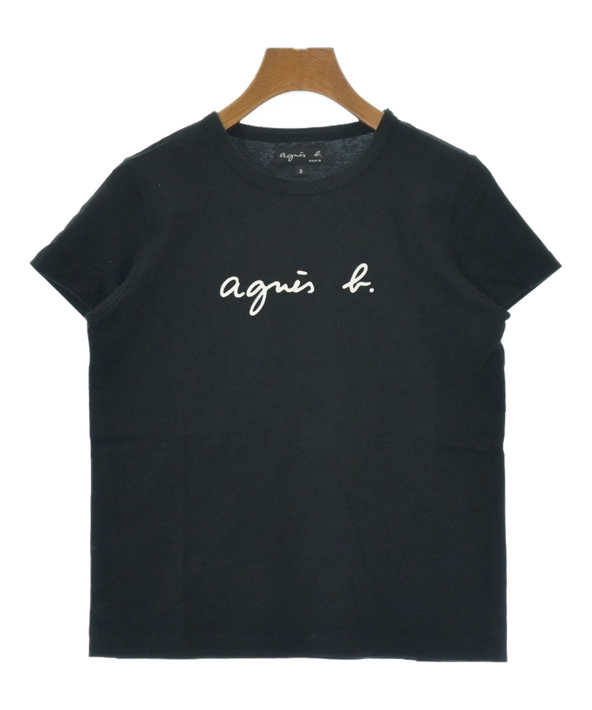 Agnes b.（アニエスベー）Tシャツ・カットソー 黒 サイズ:2(M位