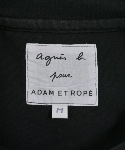 Agnes b.（アニエスベー）Tシャツ・カットソー 黒 サイズ:M レディース/2200624550020