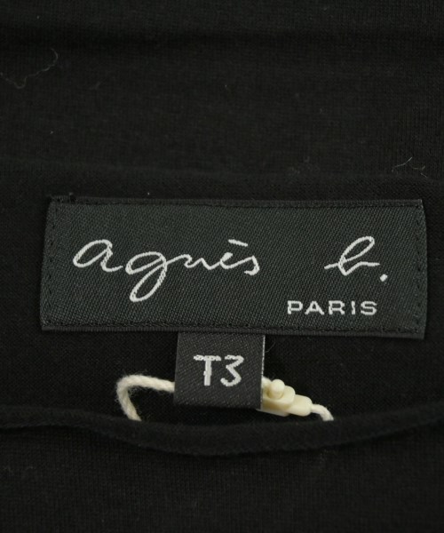 Agnes b.（アニエスベー）Tシャツ・カットソー 黒 サイズ:T3(L位) レディース/2200617394020