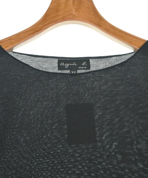 Agnes b.（アニエスベー）Tシャツ・カットソー 黒 サイズ:T3(L位) レディース/2200617394020