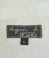Agnes b.（アニエスベー）Tシャツ・カットソー 白 サイズ:L メンズ/2200617140214