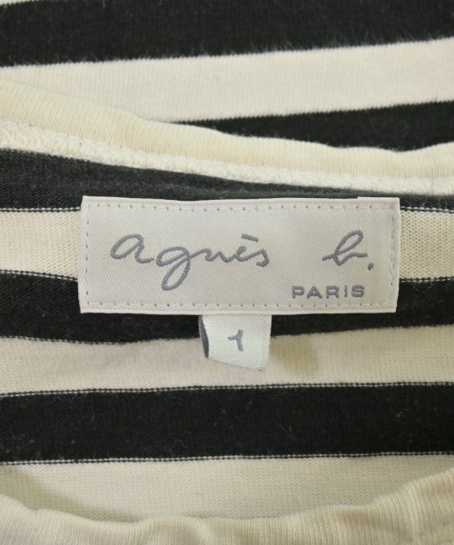 Agnes b.（アニエスベー）Tシャツ・カットソー 白 サイズ:1(S位) レディース/2200631539087