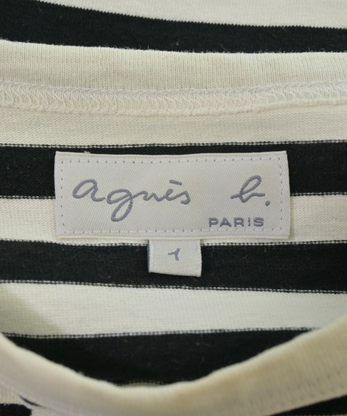 Agnes b.（アニエスベー）Tシャツ・カットソー 白 サイズ:1(XS位) レディース/2200631539094