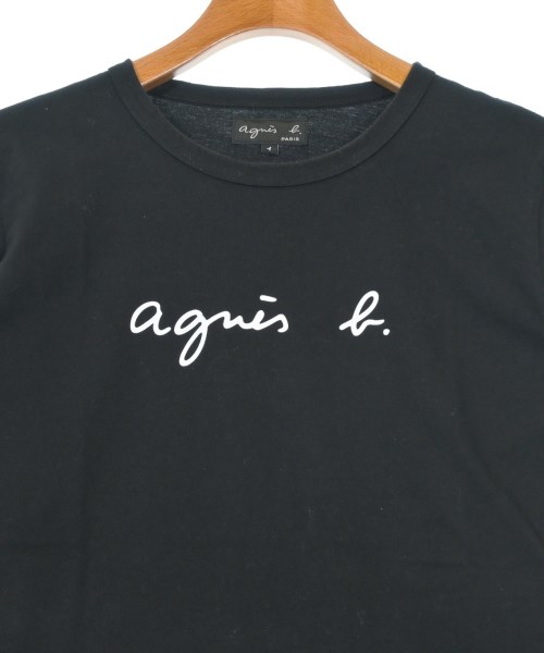 Agnes b.（アニエスベー）Tシャツ・カットソー 黒 サイズ:1(S位) レディース/2200632084067