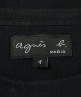 Agnes b.（アニエスベー）Tシャツ・カットソー 黒 サイズ:1(S位) レディース/2200632084067
