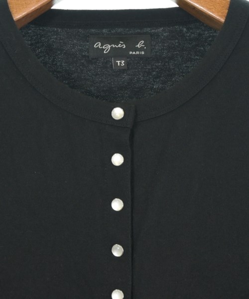 Agnes b.（アニエスベー）カーディガン 黒 サイズ:3(L位) レディース/2200632530052