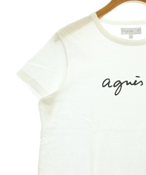Agnes b.（アニエスベー）Tシャツ・カットソー 白 サイズ:3(L位) レディース/2200605974180