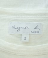 Agnes b.（アニエスベー）Tシャツ・カットソー 白 サイズ:3(L位) レディース/2200605974180