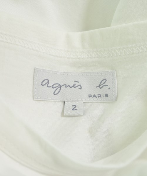 Agnes b.（アニエスベー）Tシャツ・カットソー 白 サイズ:2(M位) レディース/2200610707056