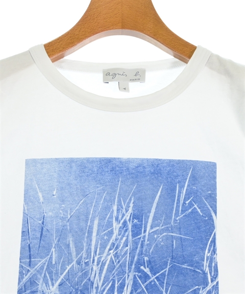 Agnes b.（アニエスベー）Tシャツ・カットソー 白 サイズ:1(S位) レディース/2200609554098