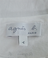 Agnes b.（アニエスベー）Tシャツ・カットソー 白 サイズ:1(S位) レディース/2200609554098