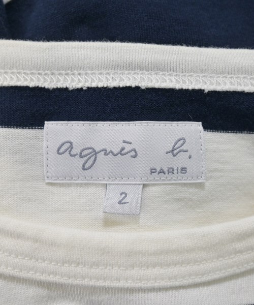 Agnes b.（アニエスベー）Tシャツ・カットソー 紺 サイズ:2(M位) レディース/2200609862100