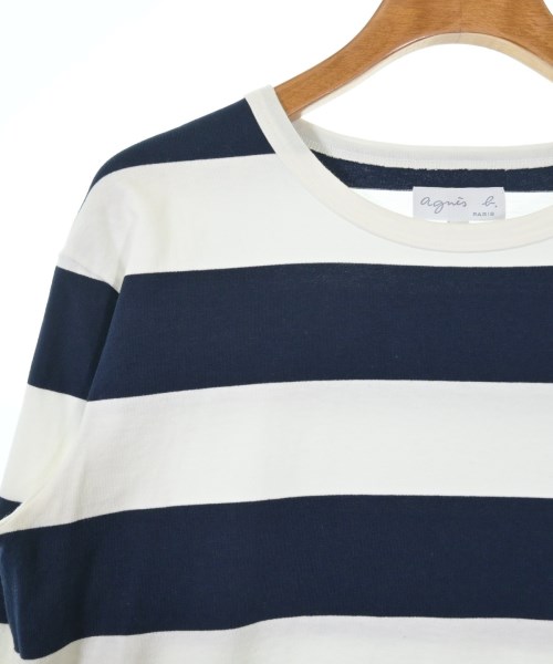 Agnes b.（アニエスベー）Tシャツ・カットソー 紺 サイズ:2(M位) レディース/2200609862100