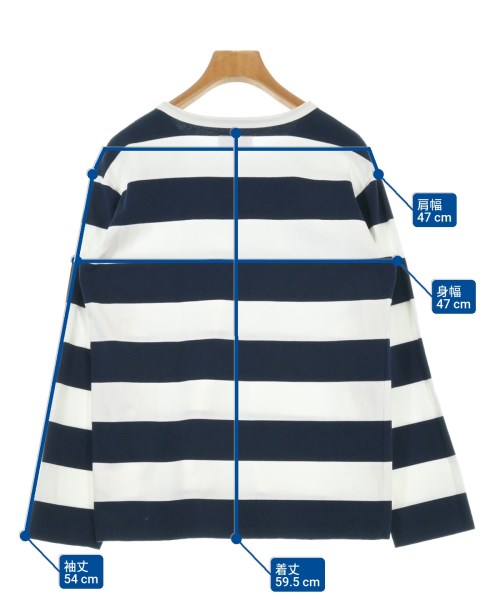 Agnes b.（アニエスベー）Tシャツ・カットソー 紺 サイズ:2(M位) レディース/2200609862100