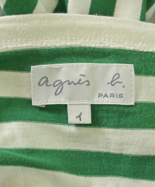 Agnes b.（アニエスベー）Tシャツ・カットソー 緑 サイズ:1(S位) レディース/2200613409087