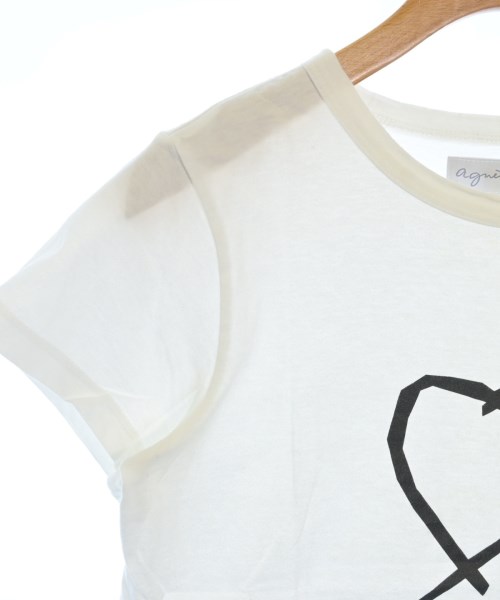 Agnes b.（アニエスベー）Tシャツ・カットソー 白 サイズ:1(S位) レディース/2200613685139
