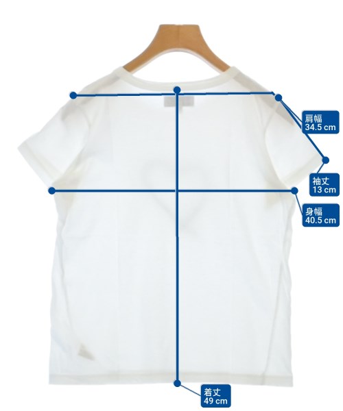 Agnes b.（アニエスベー）Tシャツ・カットソー 白 サイズ:1(S位) レディース/2200613685139