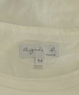 Agnes b.（アニエスベー）Tシャツ・カットソー 白 サイズ:1(S位) レディース/2200613685139