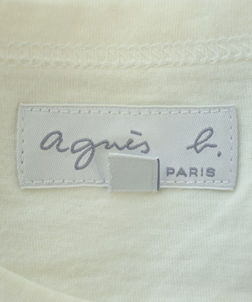 Agnes b.（アニエスベー）Tシャツ・カットソー 白 サイズ:2(M位) レディース/2200614459036