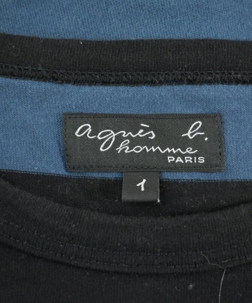 Agnes b. homme（アニエスベーオム）Tシャツ・カットソー 青 サイズ:1(S位) メンズ/2200579188309