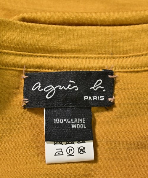 Agnes b.（アニエスベー）ニット・セーター 黄 サイズ:F レディース/2200616561010