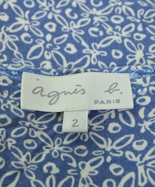 Agnes b.（アニエスベー）Tシャツ・カットソー 青 サイズ:2(M位) レディース/2200616745021