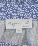 Agnes b.（アニエスベー）ひざ丈スカート 青 サイズ:2(M位) レディース/2200616745038