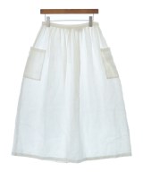 Agnes b.（アニエスベー）ロング・マキシ丈スカート 白 サイズ:36(S位) レディース/2200616745083