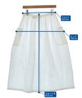 Agnes b.（アニエスベー）ロング・マキシ丈スカート 白 サイズ:36(S位) レディース/2200616745083