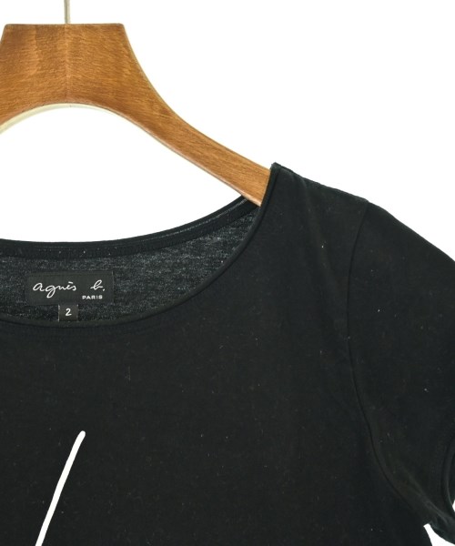 Agnes b.（アニエスベー）Tシャツ・カットソー 黒 サイズ:2(M位) レディース/2200616745120