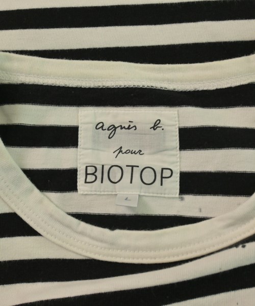 Agnes b.（アニエスベー）Tシャツ・カットソー 黒 サイズ:L メンズ/2200612164260