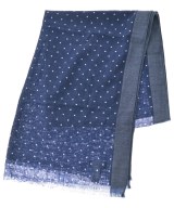 Agnes b.（アニエスベー）ストール 紺 サイズ:- レディース/2200618036042