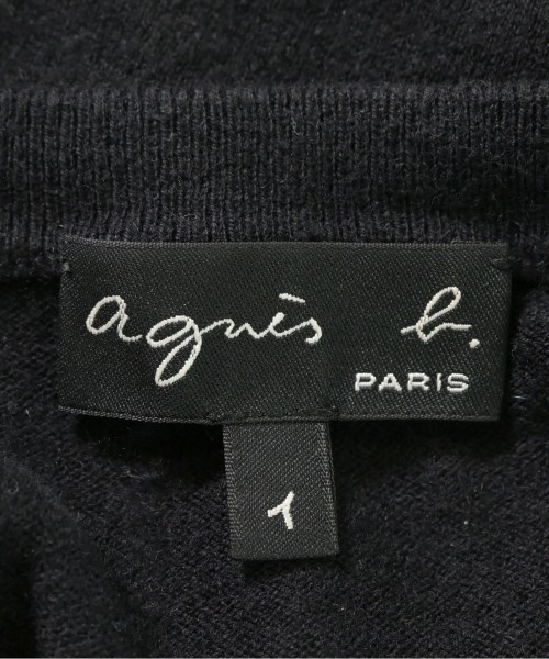 Agnes b.（アニエスベー）カーディガン 黒 サイズ:1(S位) レディース/2200620202039
