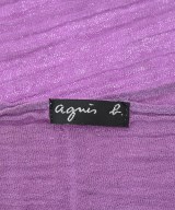 Agnes b.（アニエスベー）ストール 紫 サイズ:- レディース/2200620408059
