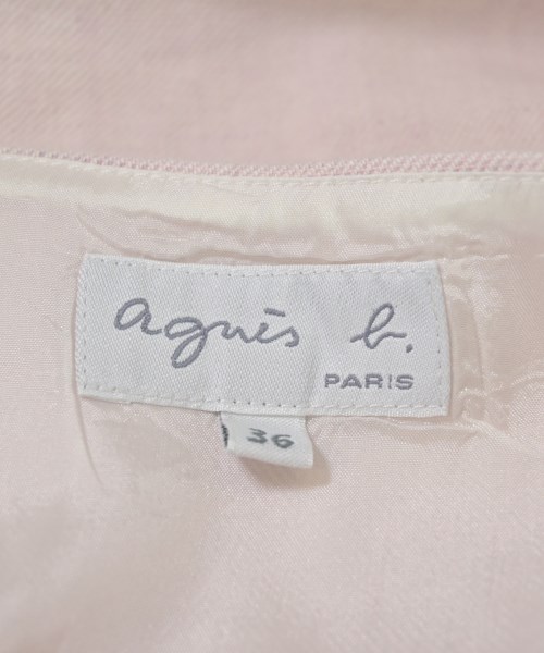 Agnes b.（アニエスベー）ひざ丈スカート ピンク サイズ:36(S位) レディース/2200604985132