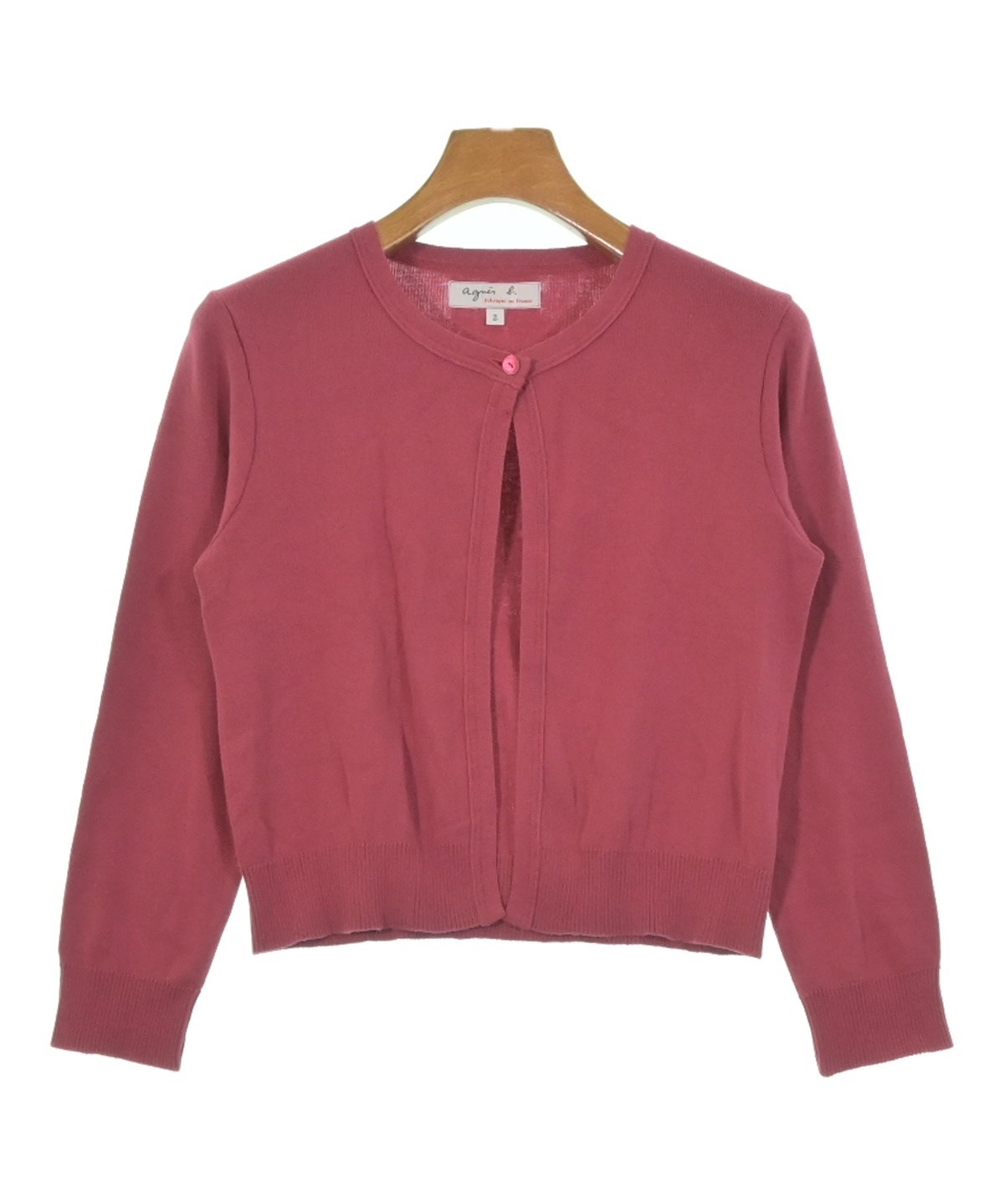 Agnes b.（アニエスベー）カーディガン ピンク サイズ:2(M位
