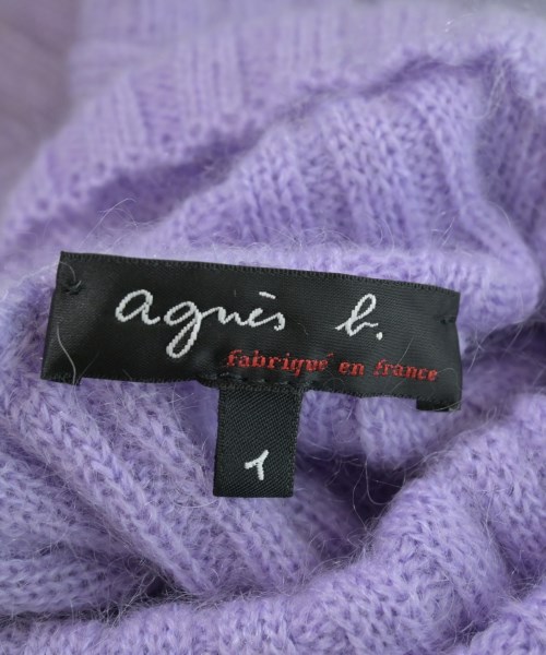 Agnes b.（アニエスベー）ニット・セーター 紫 サイズ:-(M位) レディース/2200669958218