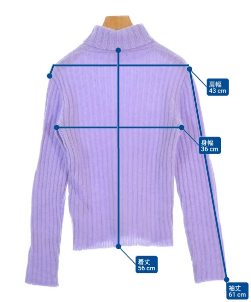 Agnes b.（アニエスベー）ニット・セーター 紫 サイズ:-(M位) レディース/2200669958218