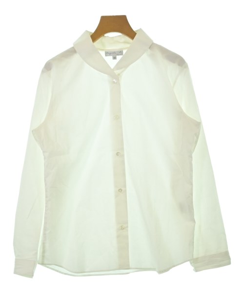 Agnes b.(アニエスベー)カジュアルシャツ 白 サイズ:40(M位)/2200673454034
