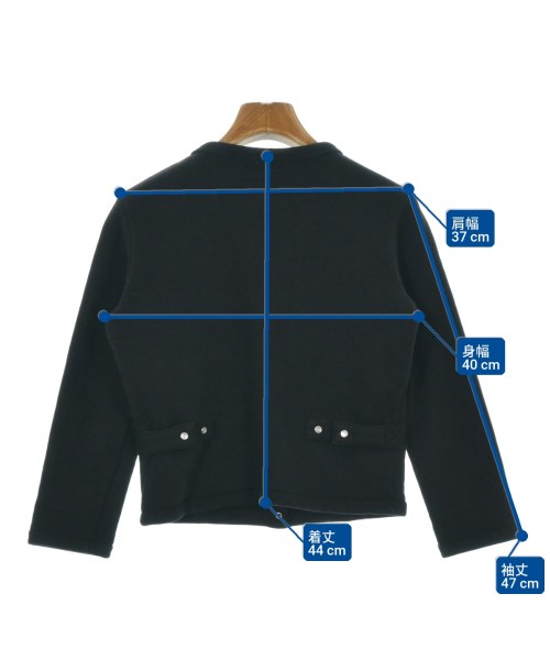 Agnes b.（アニエスベー）カーディガン 黒 サイズ:1(S位) レディース/2200669590111